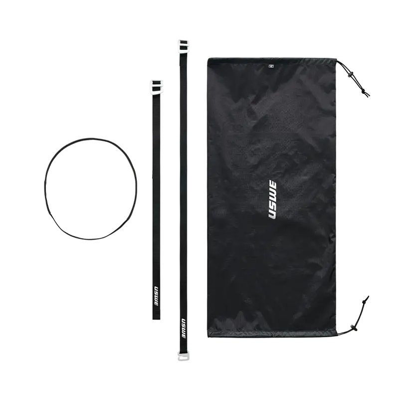 USWE VST Ski/Snowboard straps for Daypack Black
