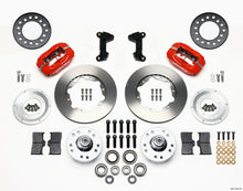 Load image into Gallery viewer, Wilwood Forged Dynalite Front Kit 11.00in Red 74-80 Pinto/Mustang II Disc Spindle only