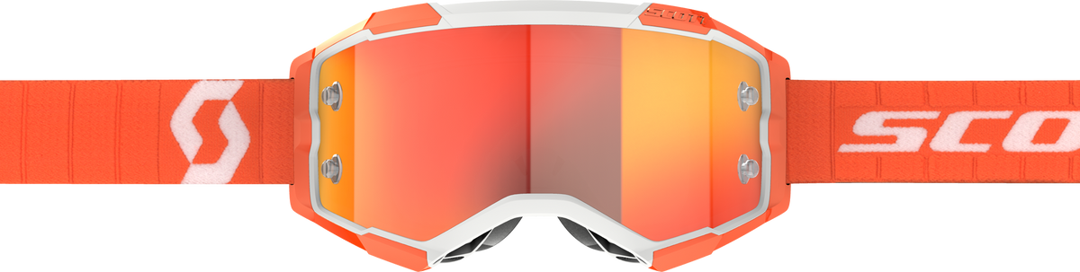 Scott Fury Goggle Orange Orange Chrome Works (2728280036280)