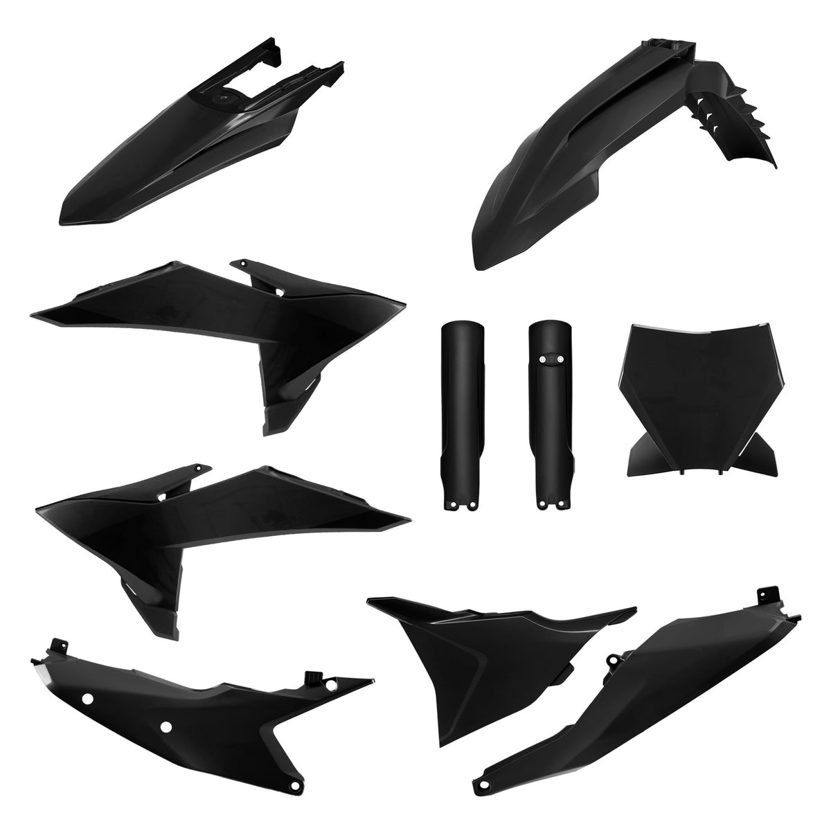 Polisport Full Plastic KIT Black (91615)