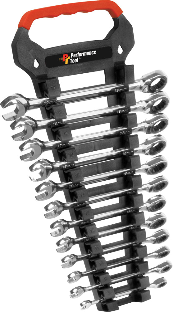 Performance Tool 12 PC MET Ratchet Wrench SET (W30642)