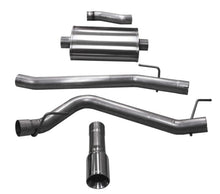 Cargar imagen en el visor de la galería, Corsa 2020-2024 Jeep Gladiator JT 3.6L Single Side Exit Cat-Back Exhaust w/ Single 4in PolishedTip