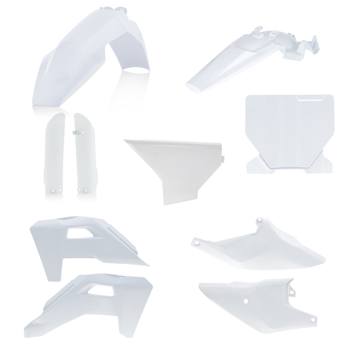 Acerbis 2025 Husqvarna TC85 Full Plastic Kit - 20 White