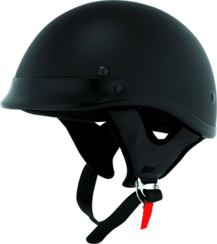 Bikers Choice Skid Lids Traditional Helmet Flat Black - 2XL (646825)