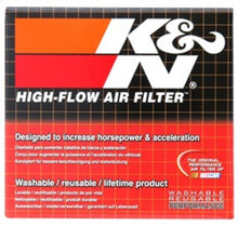 Load image into Gallery viewer, K&amp;N Filter Universal Rubber Filter 2 7/16 inch Flange 4.5x3.75 inch Base 3.5x2.5 inch Top 2.75 inch