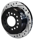 Wilwood Rotor-1.91in Offset-SRP-BLK-Drill-RH 12.19 x .810 - 5 Lug