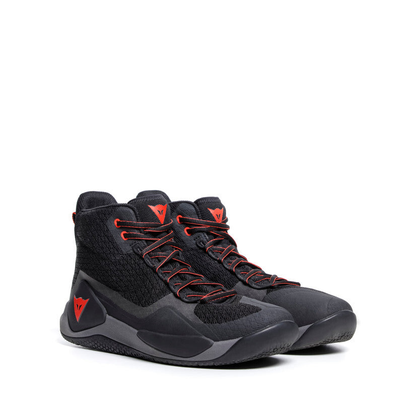 Dainese Atipica Air 2 Shoes Black/Red-Fluorescent Size - 40