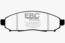 Cargar imagen en el visor de la galería, EBC 05+ Nissan Frontier 2.5 2WD Yellowstuff Front Brake Pads