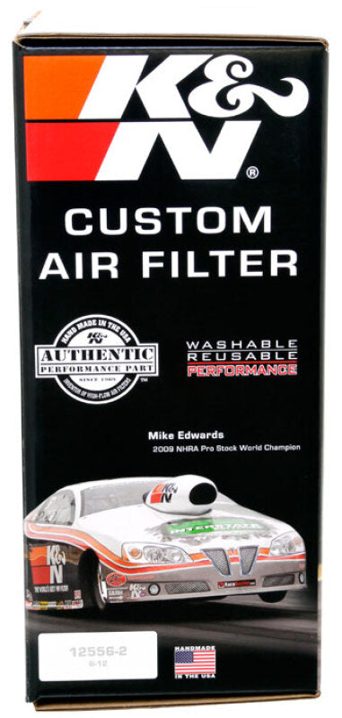 K&N X-Stream Top Air Filter Assembly 7.313in Flange ID / 11in x 4.5in Custom