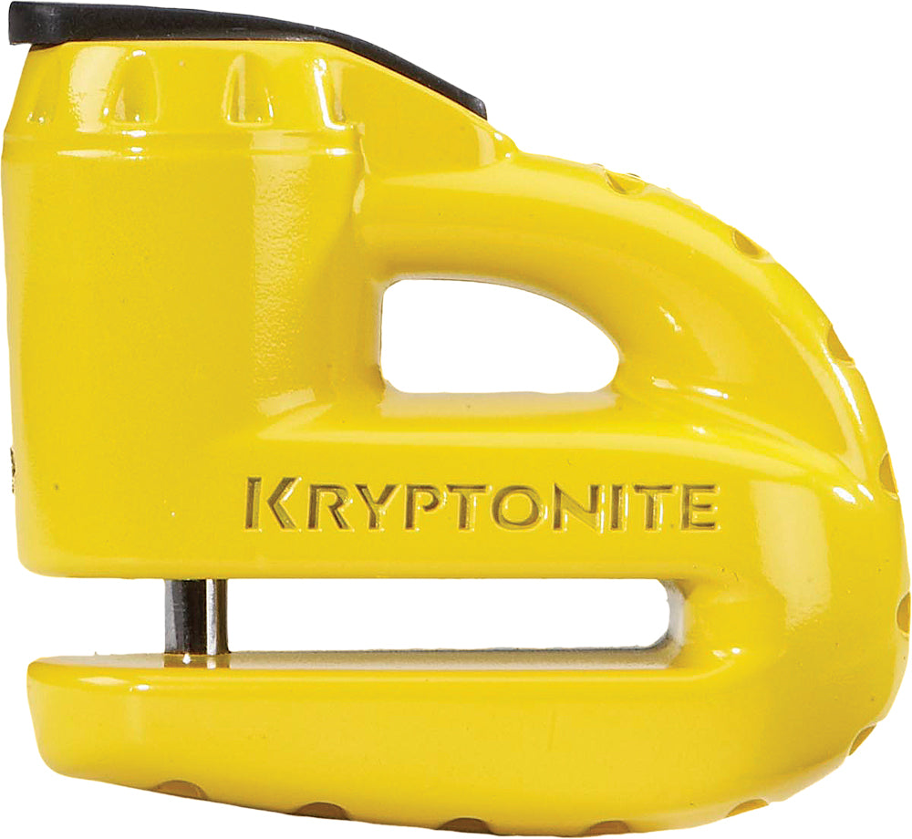 Kryptonite Krypto 5-S Disc Lock w/Reminder Cable Yellow (000884)