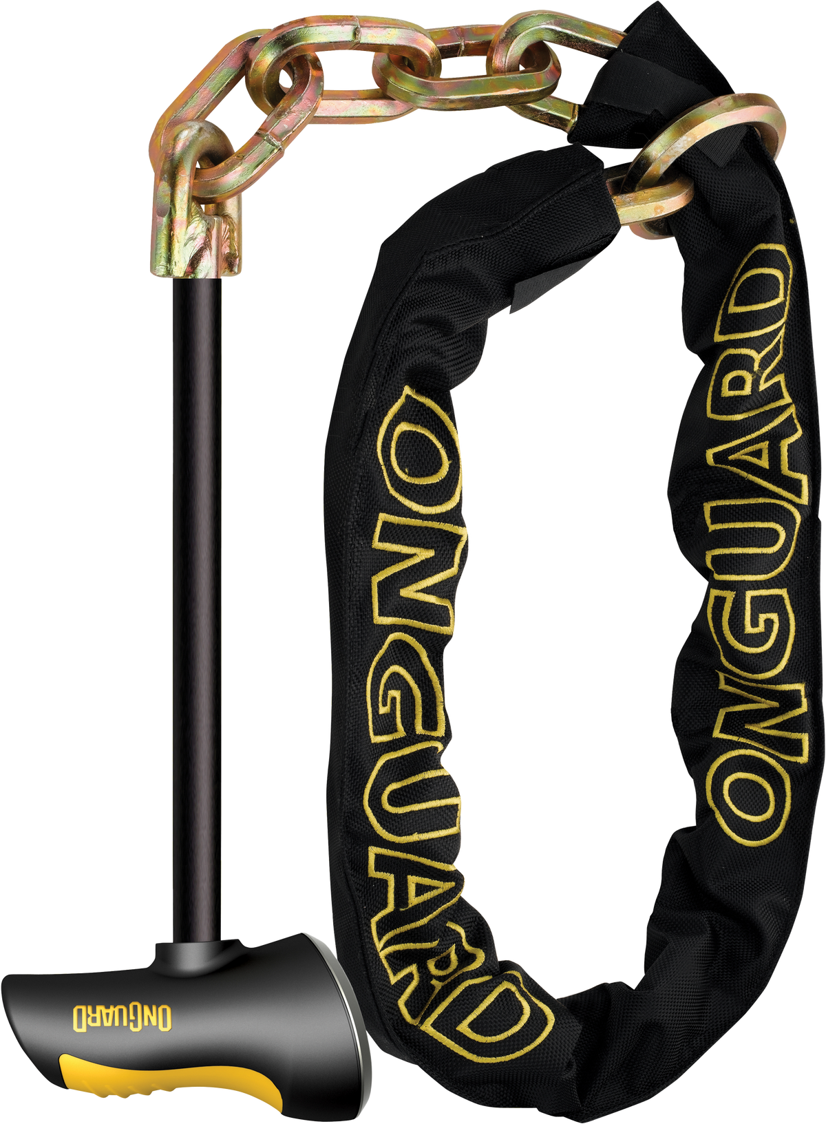 Onguard Beast 8017LPT Chain Lock with X2 Steel ROD Lock 4.5FT (45008017LPT)
