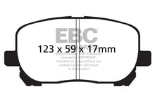 Cargar imagen en el visor de la galería, EBC 02-08 Pontiac Vibe 1.8 Greenstuff Front Brake Pads