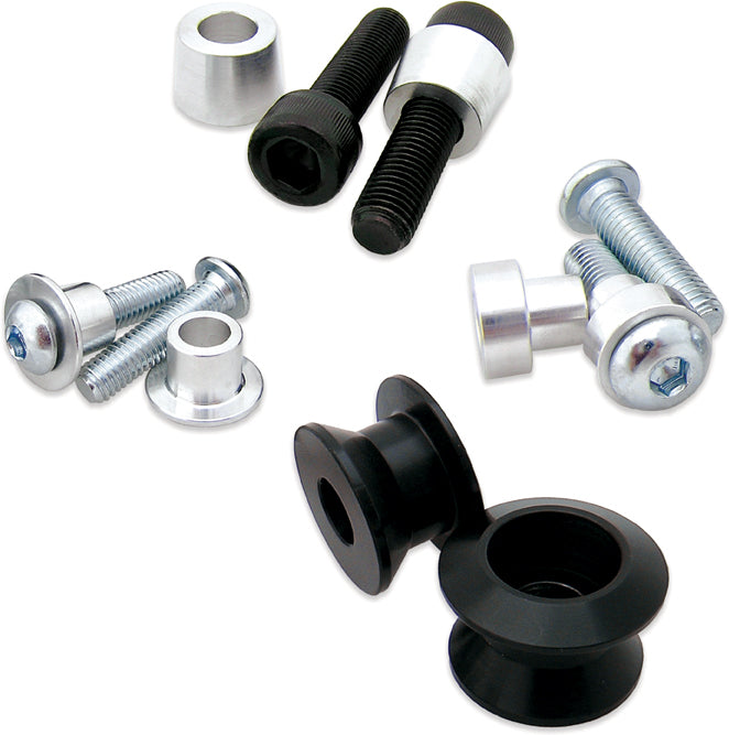BOLT Swingarm Spools Black (2009-SSS.BK)