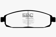 Cargar imagen en el visor de la galería, EBC 05-10 Jeep Commander 3.7 Greenstuff Front Brake Pads