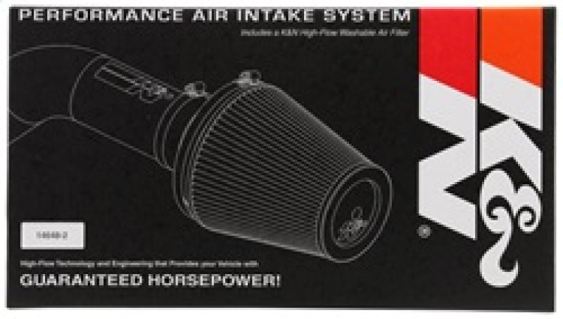 K&N 57-1538 Performance Air Intake Kit — Fits 2004-2009 Dodge Durango V8-4.7L