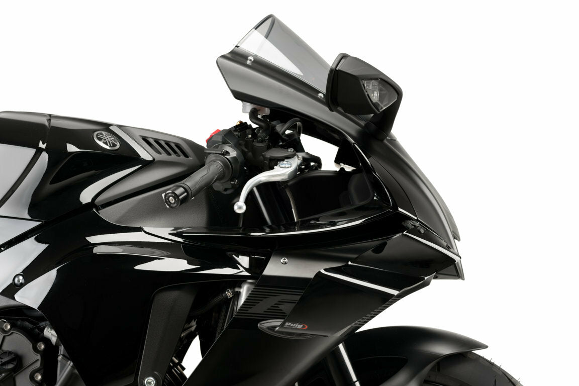 PUIG Front GP Spoiler Black YAM (20523N)