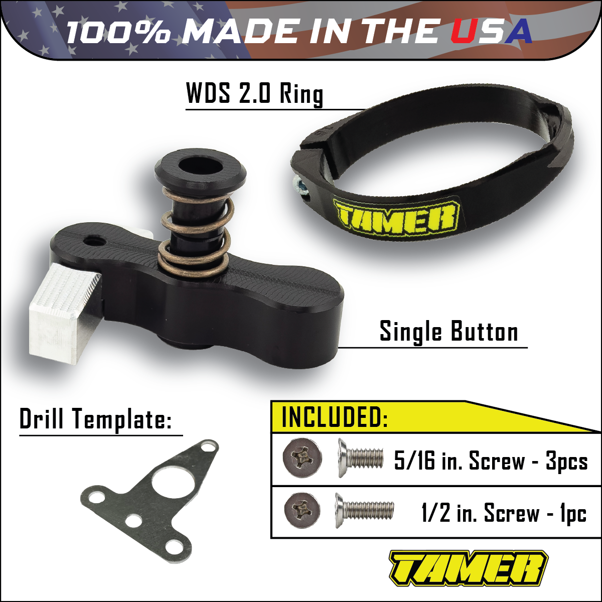 Tamer Single Button Holeshot Device (HH-307X-K)