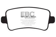 Cargar imagen en el visor de la galería, EBC 10+ Buick Allure (Canada) 3.0 Greenstuff Rear Brake Pads