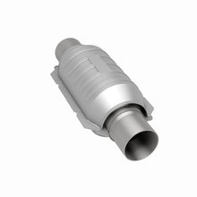 Cargar imagen en el visor de la galería, MagnaFlow Conv Univ 2.25in Inlet/Outlet Center/Center Round 9in Body L x 5.125in W x 13in Overall L