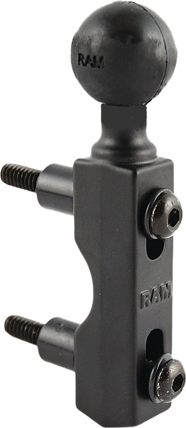 RAM Motorcycle Brake/Clutch Reservoir Base w/1" Ball (RAM-B-309-1U)
