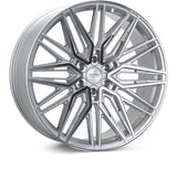 Vossen HF6-5 22x10 / 6x135 / ET-18 / Super Deep Face / 87.1 - Silver Polished Wheel