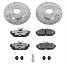 Cargar imagen en el visor de la galería, Power Stop 11-14 Ford Mustang Rear Z26 Street Warrior Brake Kit