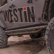 Cargar imagen en el visor de la galería, Westin/Snyper 07-17 Jeep Wrangler Unlimited Triple Tube Rock Rail Steps - Textured Black