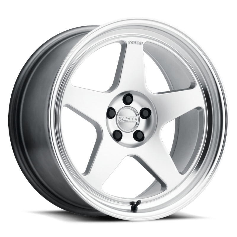 Kansei K12H Knp 19x10.5in / 5x112 BP / 35mm Offset / 66.56mm Bore - Hyper Silver Wheel