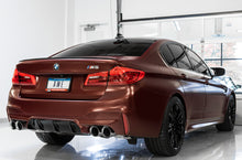 Cargar imagen en el visor de la galería, AWE Tuning 18-19 BMW F90 M5 SwitchPatch Cat-Back Exhaust- Black Diamond Tips