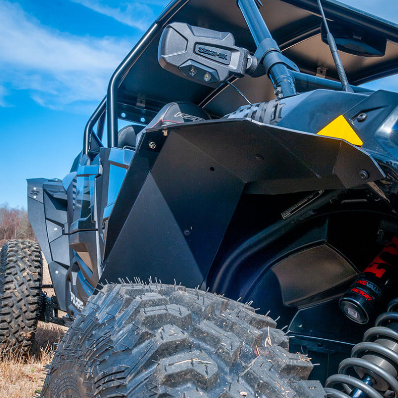 Seizmik 14-22 Polaris RZR XP 1000/ Turbo S/4 HDPE Fender Flares Kit - Black (67-10007KIT)