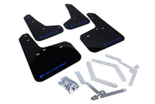 Load image into Gallery viewer, Rally Armor 12-19 Ford Focus ST / 16-19 RS Black Mud Flap w/ Blue Logo