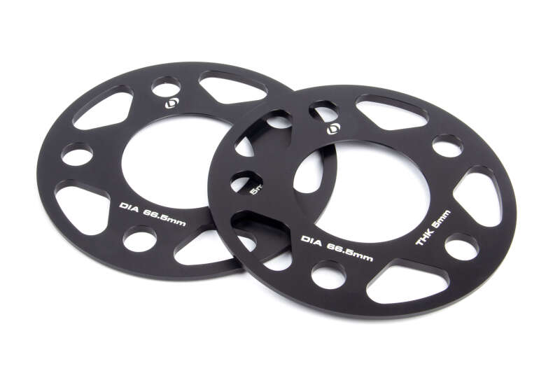 Dinan Wheel Spacers - 5x112 - 66.5mm CB - 5mm Thick (Set of 2) (D210-2023)