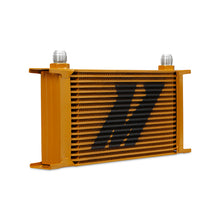 Cargar imagen en el visor de la galería, Mishimoto Universal 19 Row Oil Cooler - Gold