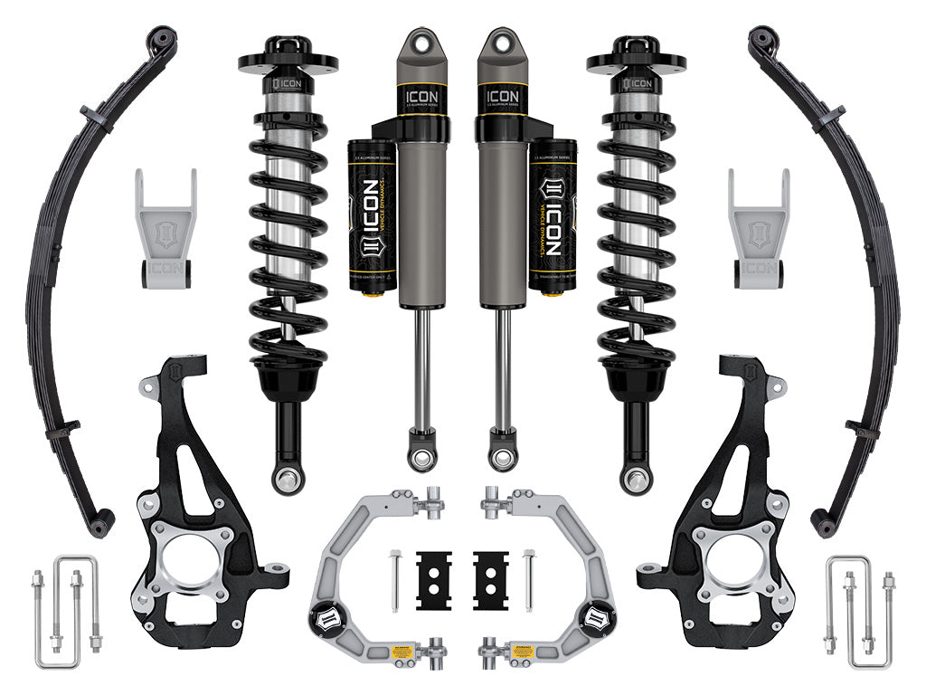 21-23 Ford F150 Tremor 4WD 3.5-4.5in Stage 2 Suspension Sys Billet UCA / Leaf Pack