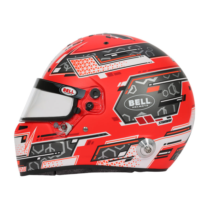 Bell Helmet Rs7 Stamina Anthracite/Aquamarine (Hans) 60(7 1/2) Fia8859-2024/Sa2025