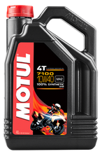 Cargar imagen en el visor de la galería, Motul 4L 7100 4-Stroke Engine Oil 10W40 4T