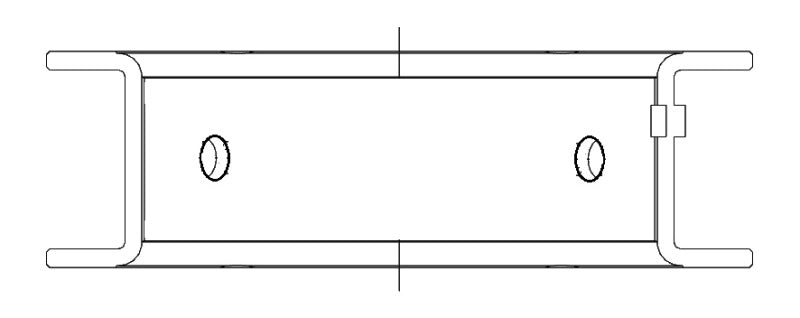 Juego de cojinetes principales de alto rendimiento y gran tamaño de 0,25 mm para ACL Mitsubishi 4G63/4G64, 6 pernos, primera generación, DSM