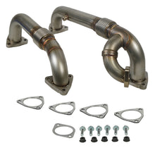 Cargar imagen en el visor de la galería, BD Diesel 08-10 Ford F-250/F-350/F-450/F-550 Powerstroke 6.4L Up Pipes Kit w/Manifold Set