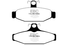 Cargar imagen en el visor de la galería, EBC 85-88 Chevrolet Camaro (3rd Gen) 2.8 (Performance Package) Greenstuff Rear Brake Pads