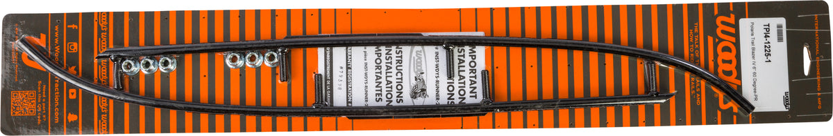 Woodys 6" Carbide Runners POL (TPI4-1225)