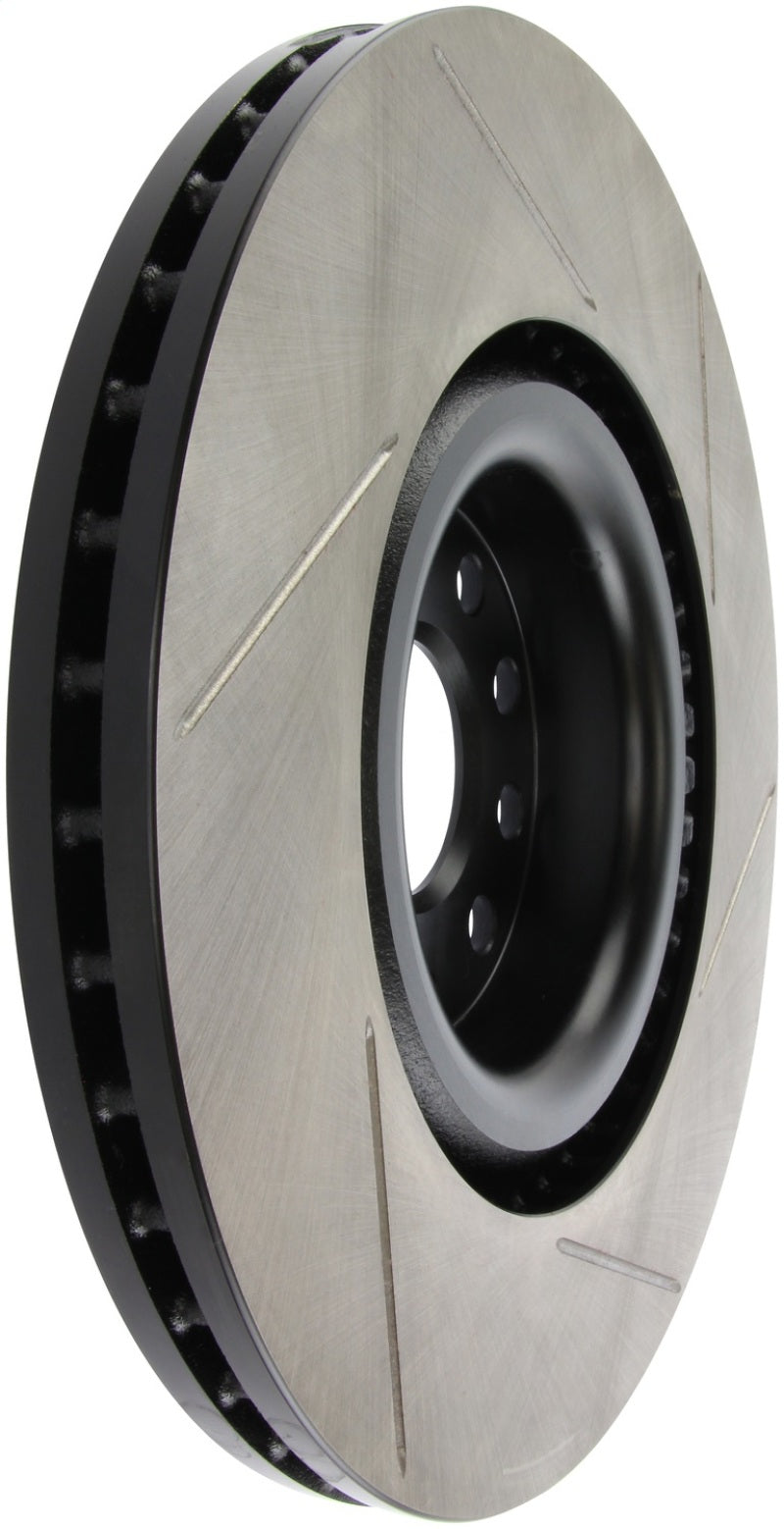 StopTech Power Slot Front Right Slotted Rotor — Fits 09 VW CC, 06-09 Passat, 12-13 Golf R