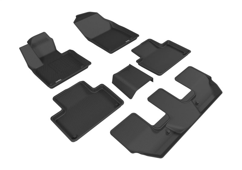 3D MAXpider 15-26 Volvo XC90 (T5/B5) / XC90 (T6/B6) Kagu Black Full Set