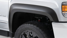 Cargar imagen en el visor de la galería, Bushwacker 15-18 GMC Sierra 2500 HD Extend-A-Fender Style Flares 4pc 78.8/97.6in Bed - Black