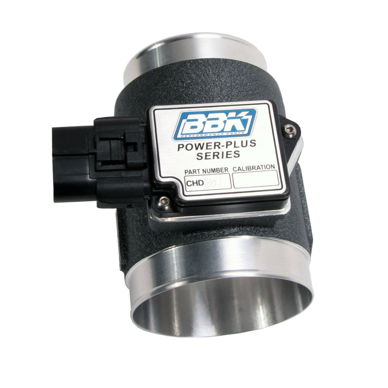 Medidor de masa de aire BBK Mustang 5.0 86-93, 76 mm, 24 lb, calibración de aire frío