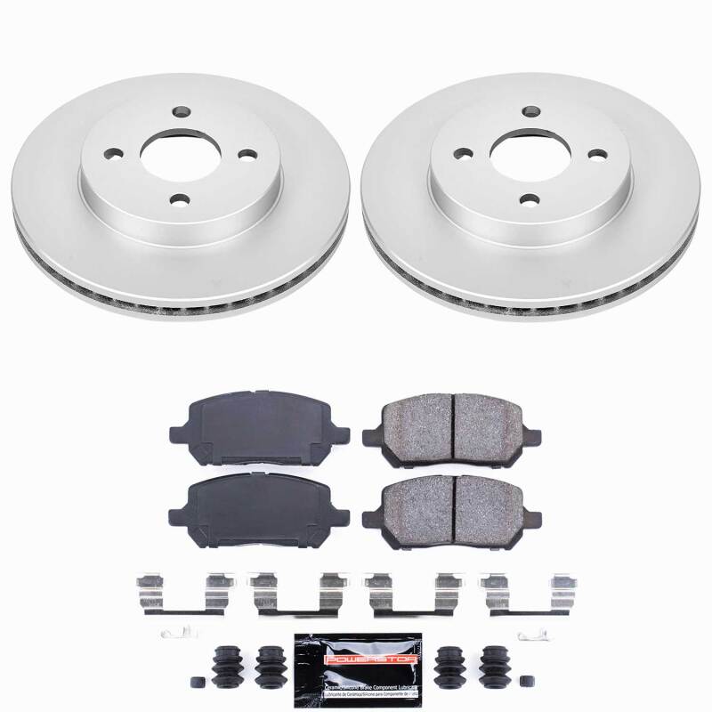 Power Stop 05-10 Chevrolet Cobalt Front Z23 Coated Brake Kit