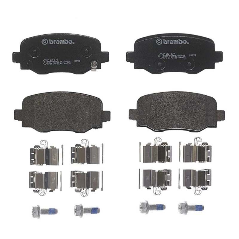 Brembo OE 16-20 Fiat 500X/15-21 Jeep Renegade/2023 Renegade PRIME Low-Met Brake Pad - Rear
