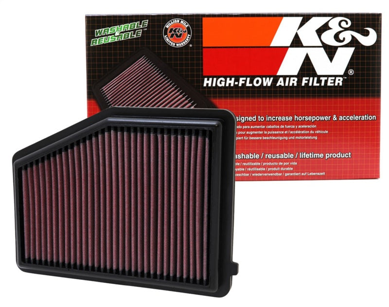 K&N Replacement Air Filter 33-2468 — Fits 2012-2015 Honda Civic / 2013-2015 Acura ILX
