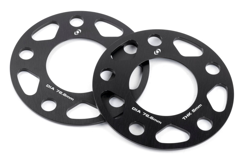 Dinan Wheel Spacers - 5x120 - 72.6mm CB - 5mm Thick (Set of 2) (D210-2035)