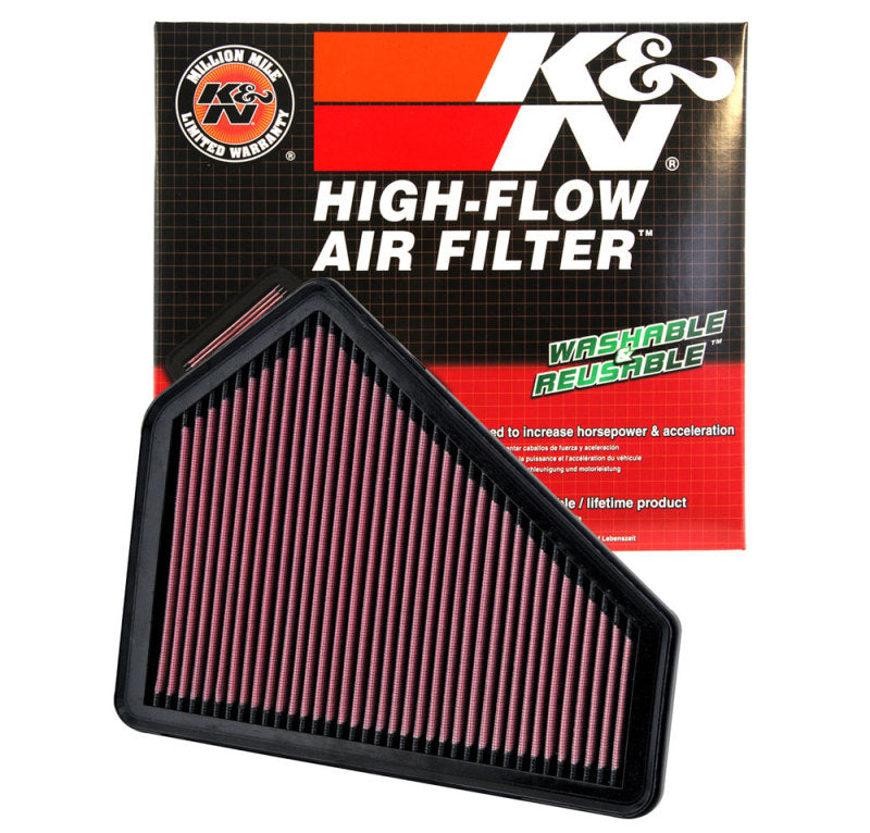 K&N Replacement Air Filter — Fits CADILLAC CTS/CTS-V 3.6L V6 2008-2015