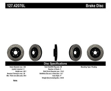 Cargar imagen en el visor de la galería, StopTech Slotted &amp; Drilled Sport Brake Rotor